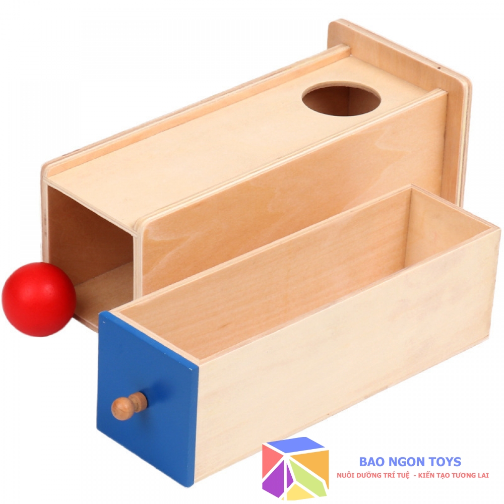 HỘP THẢ BÓNG MONTESSORI - BAO NGON TOYS - DG72