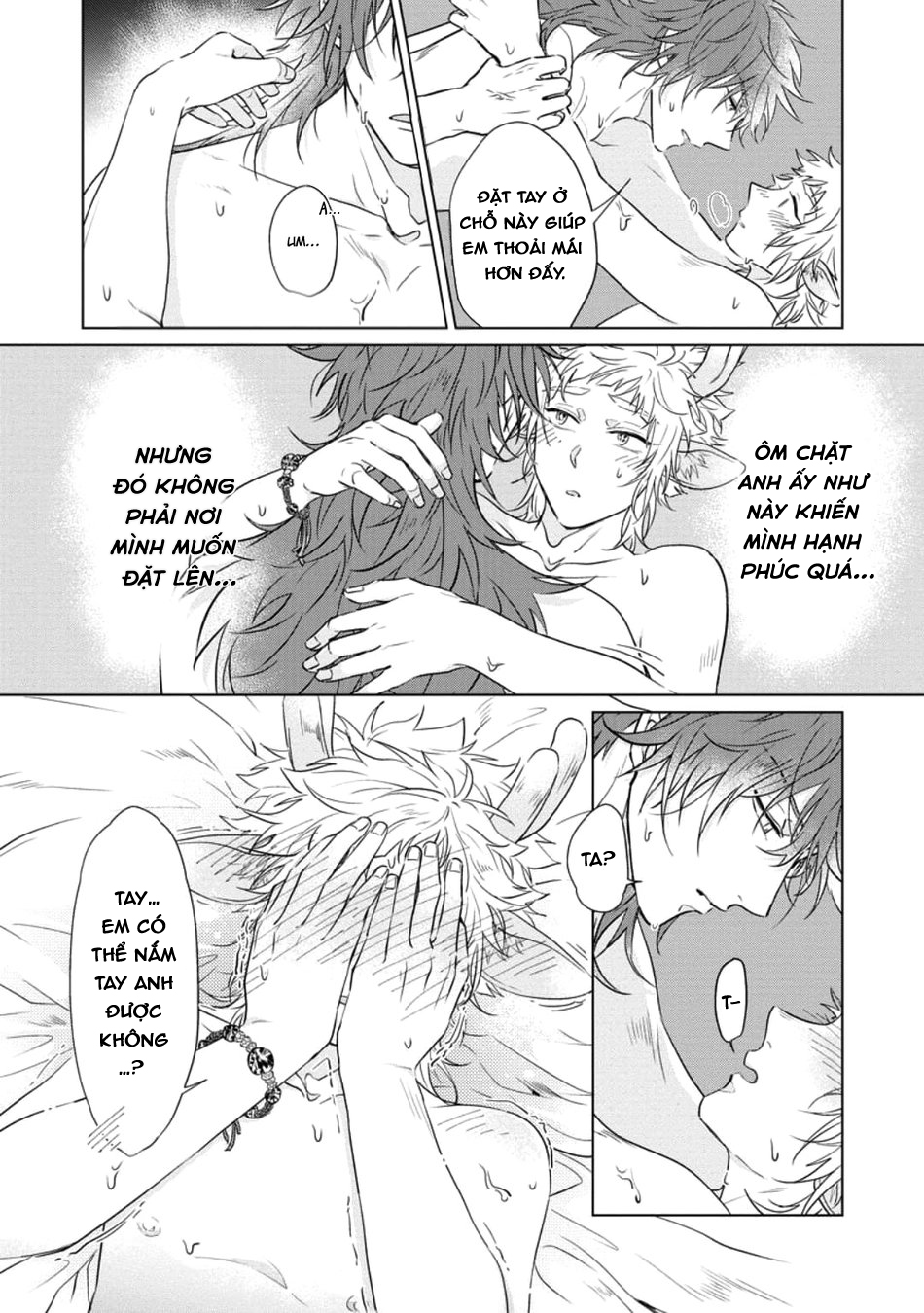 gặp gỡ em, thú nhân màu chàm trắng chapter 5.5 7