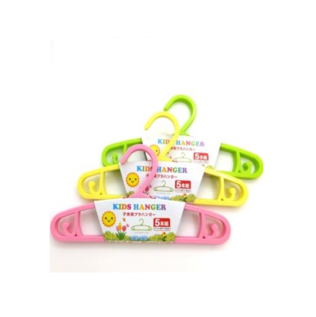 Set 5 móc phơi quần áo trẻ em Nội địa Nhật Bản