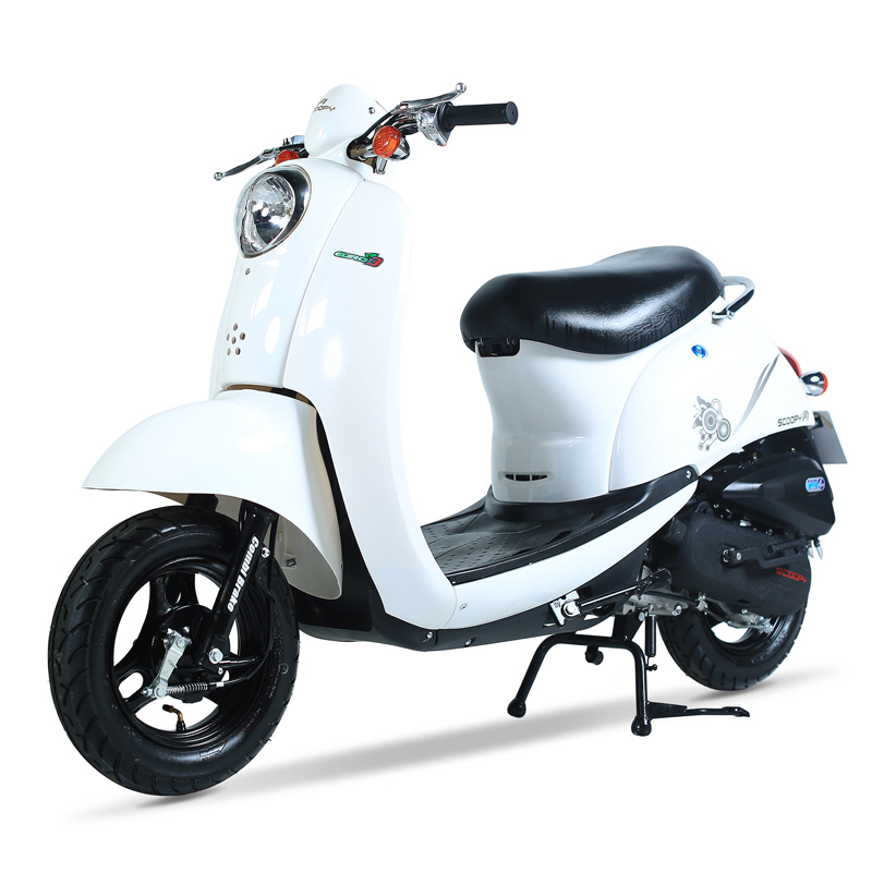 Xe ga 50cc Scoopy màu trắng