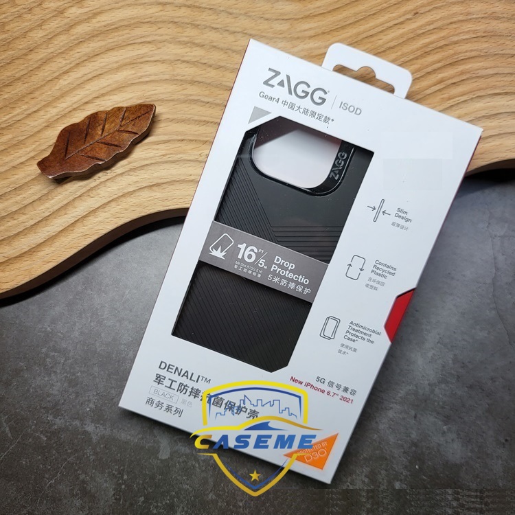 Ốp lưng chống sốc ZAGG Gear4 Denali cho iPhone 13 Pro Max - Hàng Chính Hãng