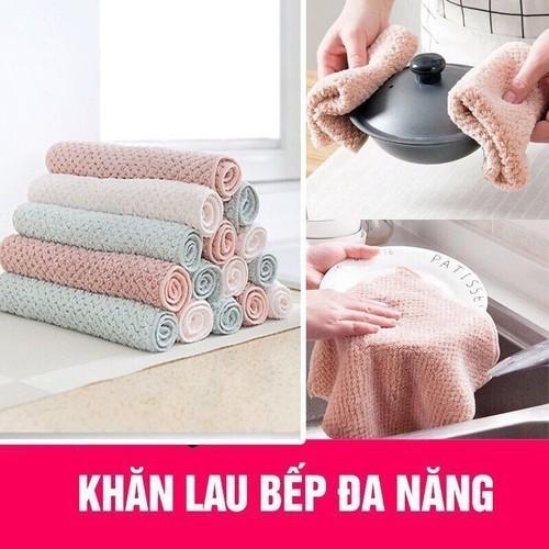 Set 10 khăn lau bếp đa năng Kèm ảnh thật