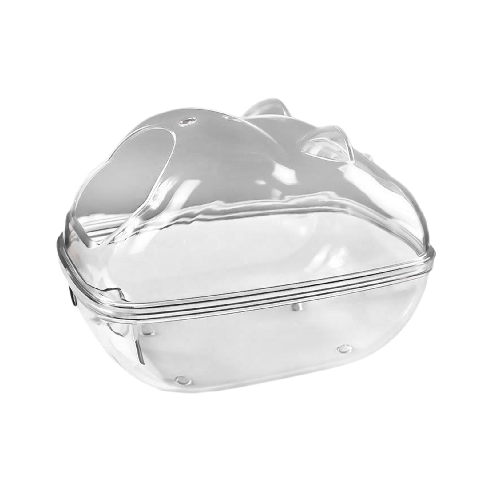 Hamster Sand Bath Toilet Pet Bathroom Bathtub for Gerbil Hedgehog Chinchilla