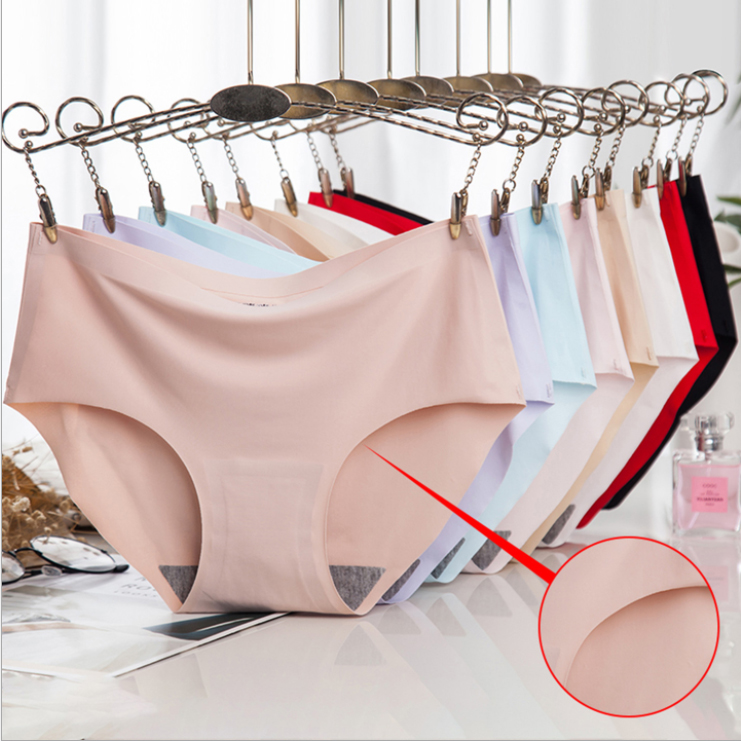 Quần lót nữ su non thun lạnh không viền may cạp ép cao cấp