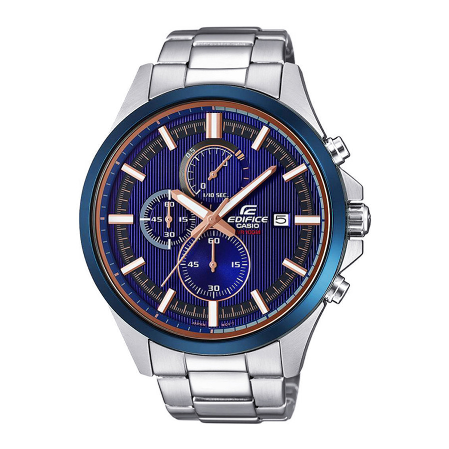 Đồng hồ Casio Edifice Nam - dây kim loại - EFV-520DB-2AVUDF