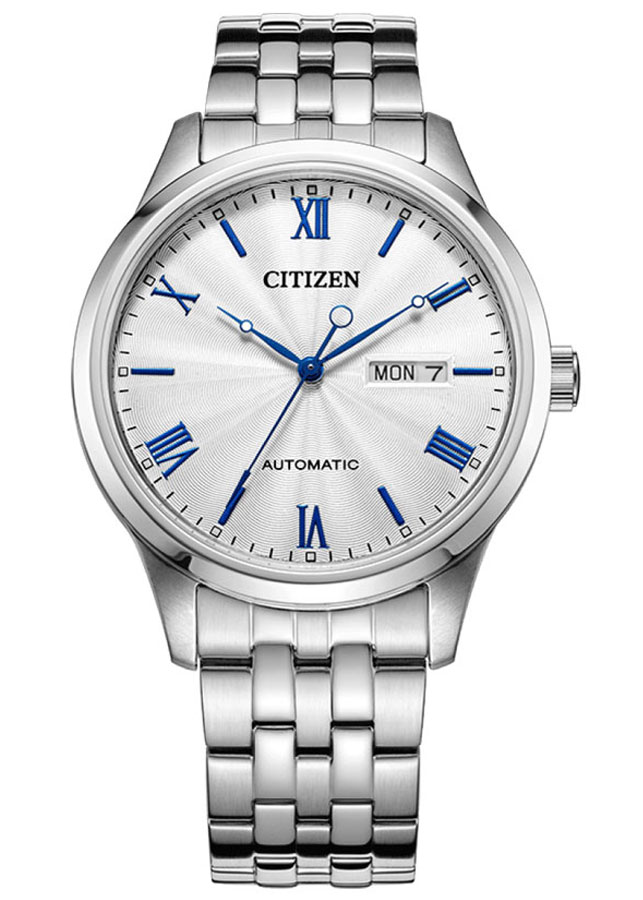 Đồng Hồ Nam Citizen Dây Thép Không Gỉ NH7501-85A - Mặt Trắng
