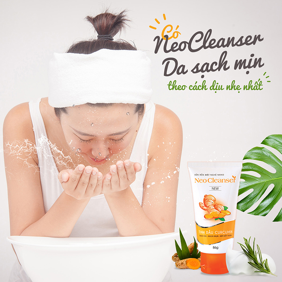 Sữa rửa mặt nghệ nano NeoCleanser