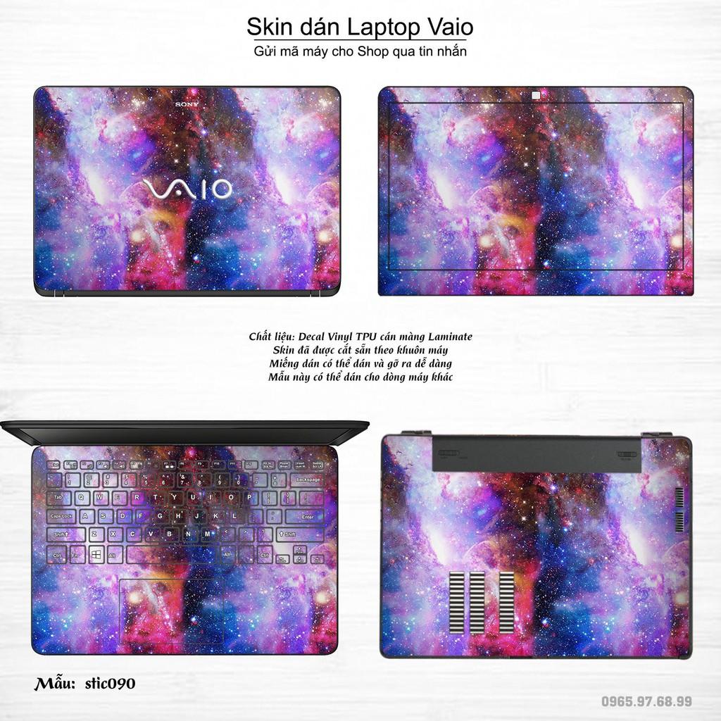 Skin dán Laptop Sony Vaio in hình Hoa văn sticker _nhiều mẫu 15 (inbox mã máy cho Shop)