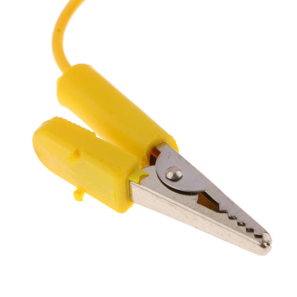 Auto Car Truck Motorcycle Circuit Voltage Tester Test Pen 6V-24V Cable Clip