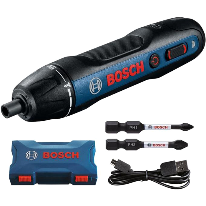 Máy vặn vít dùng pin GO Gen 2 (32 mũi vít) BOSCH: 3.6V