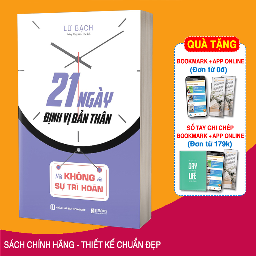 Sách 21 Ngày Định Vị Bản Thân: Nói Không Với Sự Trì Hoãn