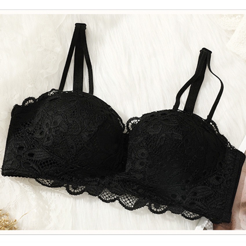 Áo Lót - Áo Ngực Không Gọng Mềm Mại Thiết Kế Hoạ Tiết Ren Hoa Sexy Quyến Rũ
