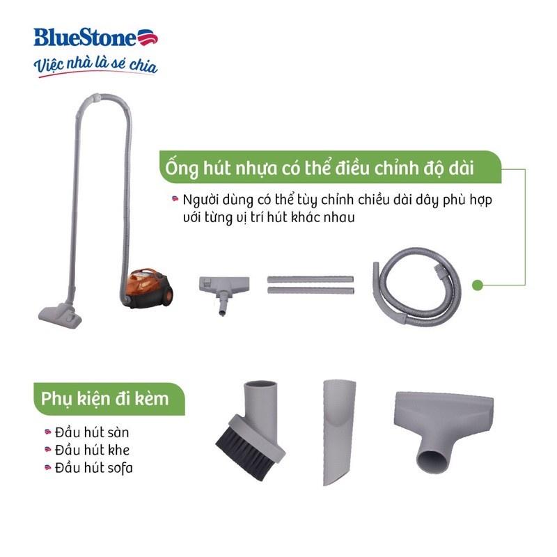 Máy hút bụi Bluestone VCB-8037 , Công Suất 1600W , Hàng chính hãng