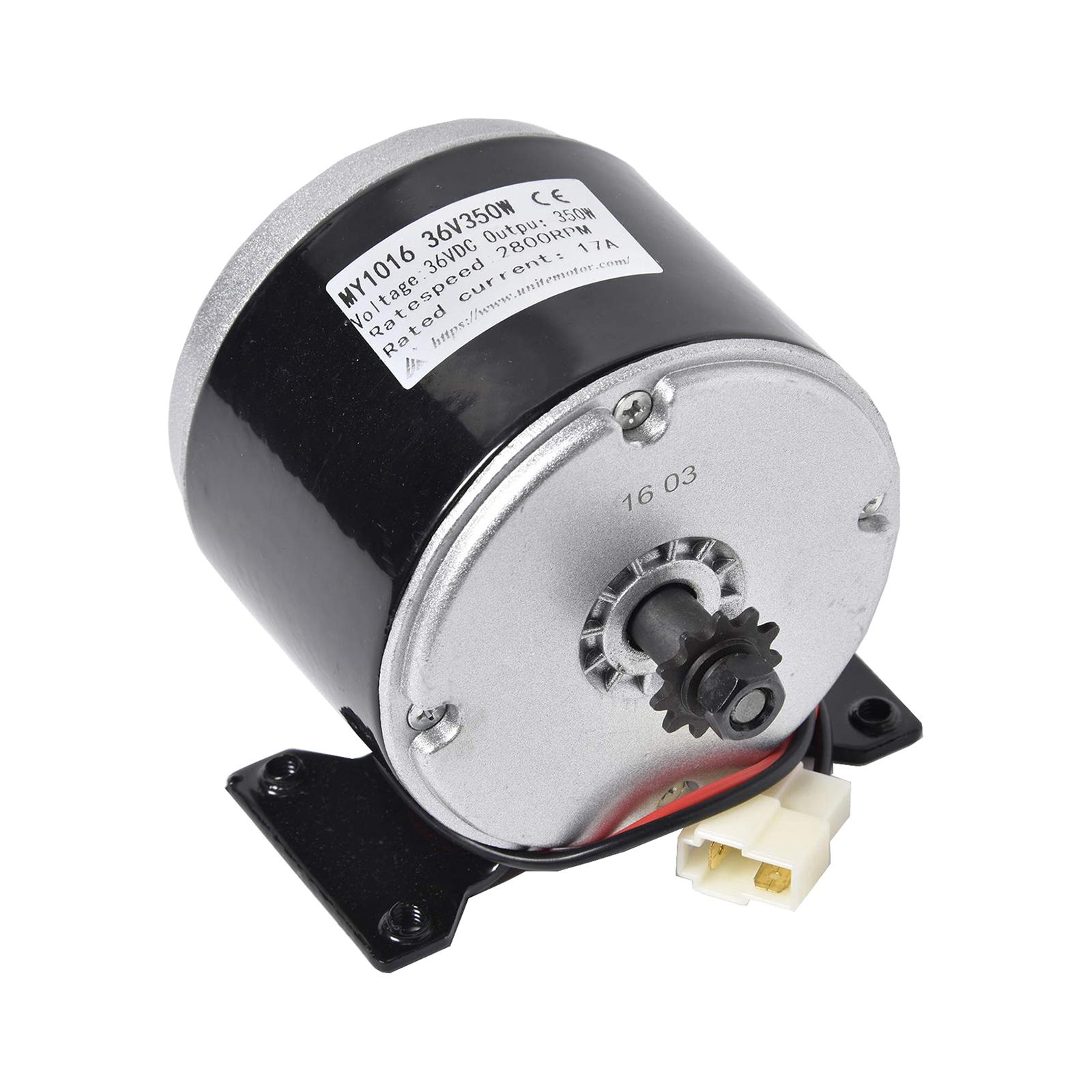 36 Volt 350W Brushed Motor for Scooter Chain Wheel Drive Speed Control