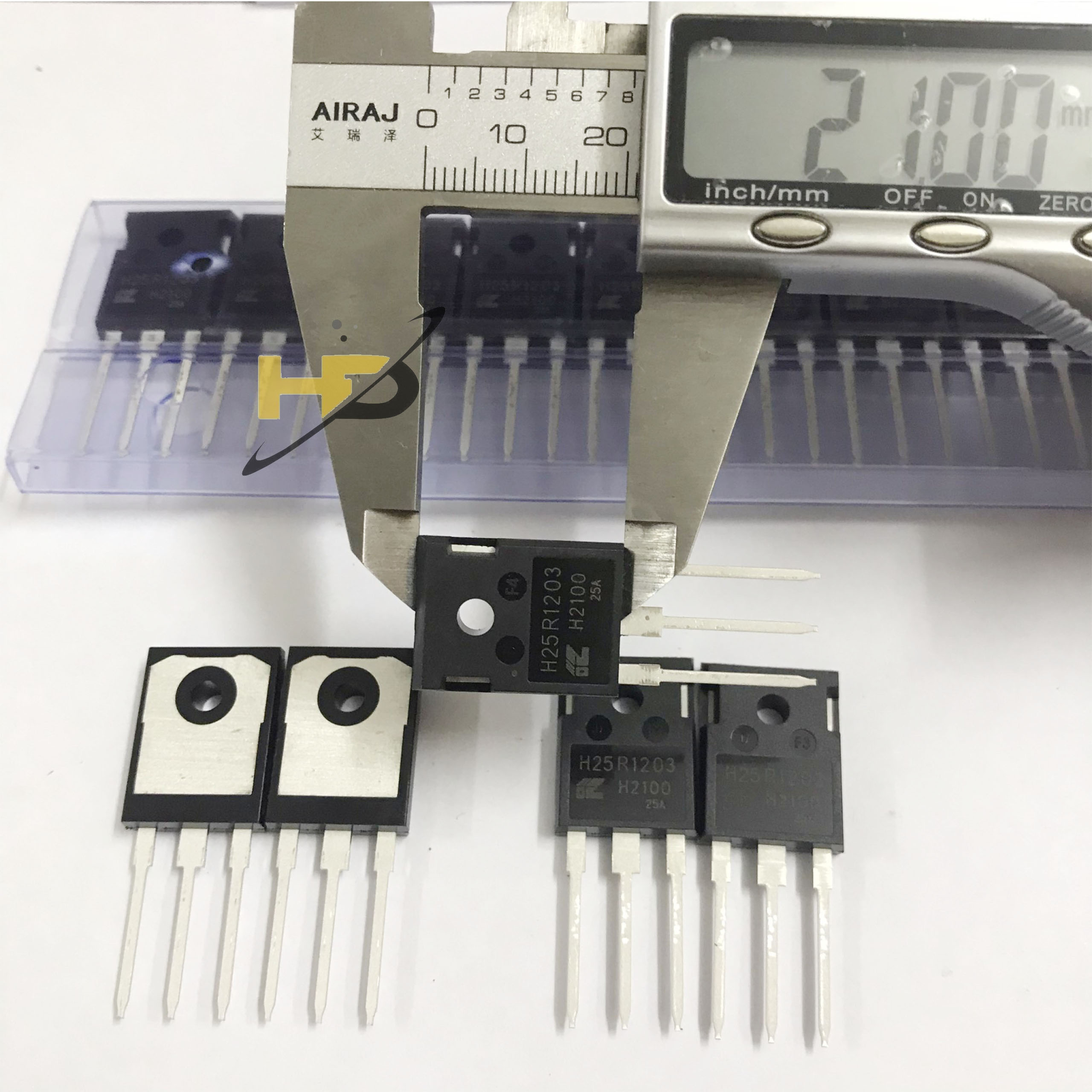  IGBT H25R1203 25A 1200V TO-247 Mới, Linh Kiện Bếp Từ