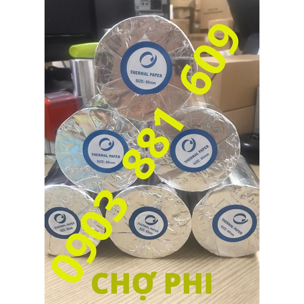 GIẤY IN BILL OCHA - GIẤY IN BILL K80X80MM- BÁN TỪNG CUỘN LẺ