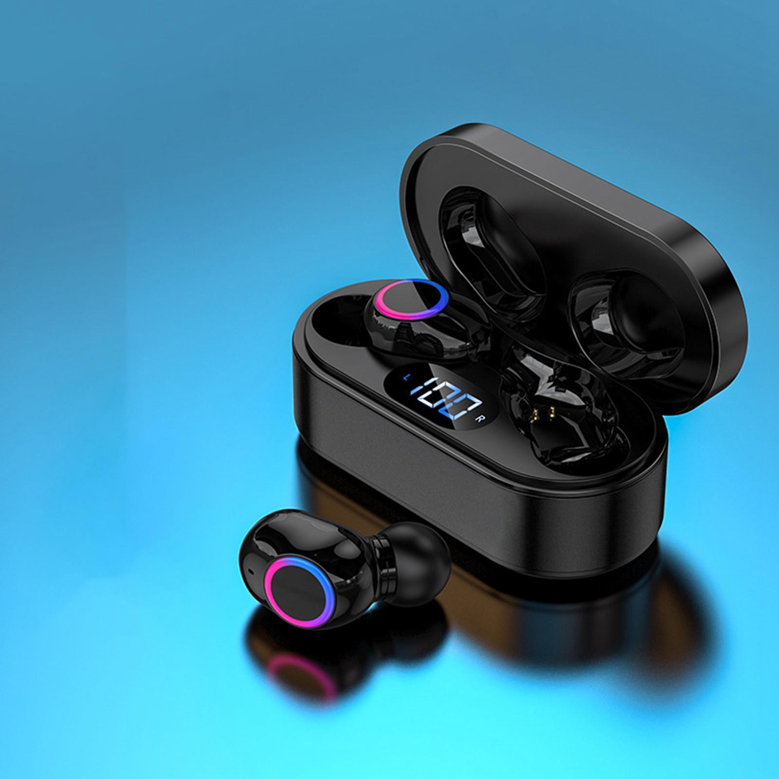 Wireless 5.2 Gaming Noise Cancelling Deep Bass Black