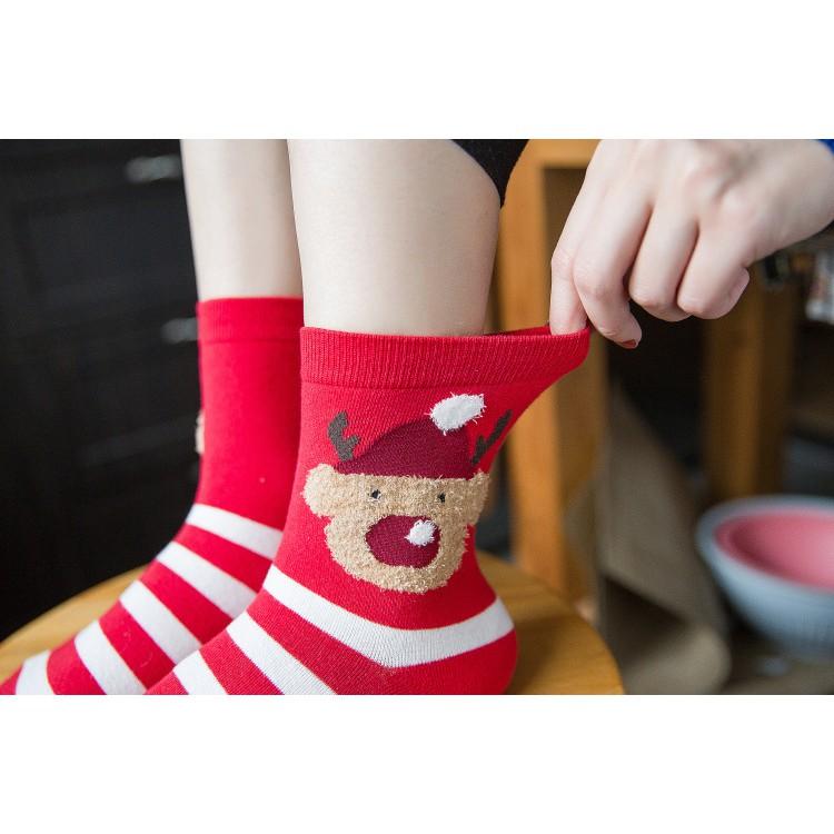 Combo 4 đôi tất Giáng sinh siêu cute