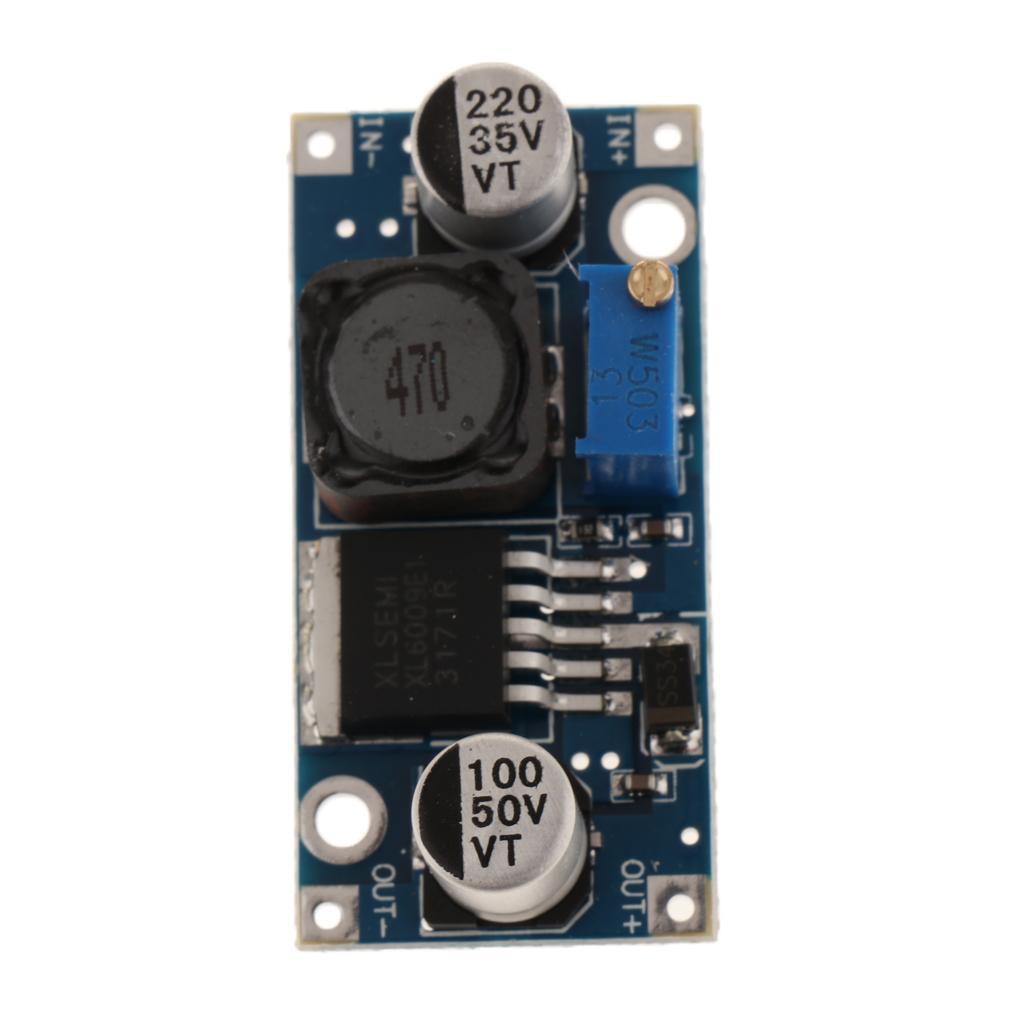 Mini DC-DC Adjustable Boost Converter Voltage Regulator 3V-32V to 5V-35V 4A Step Up Power Module DIY