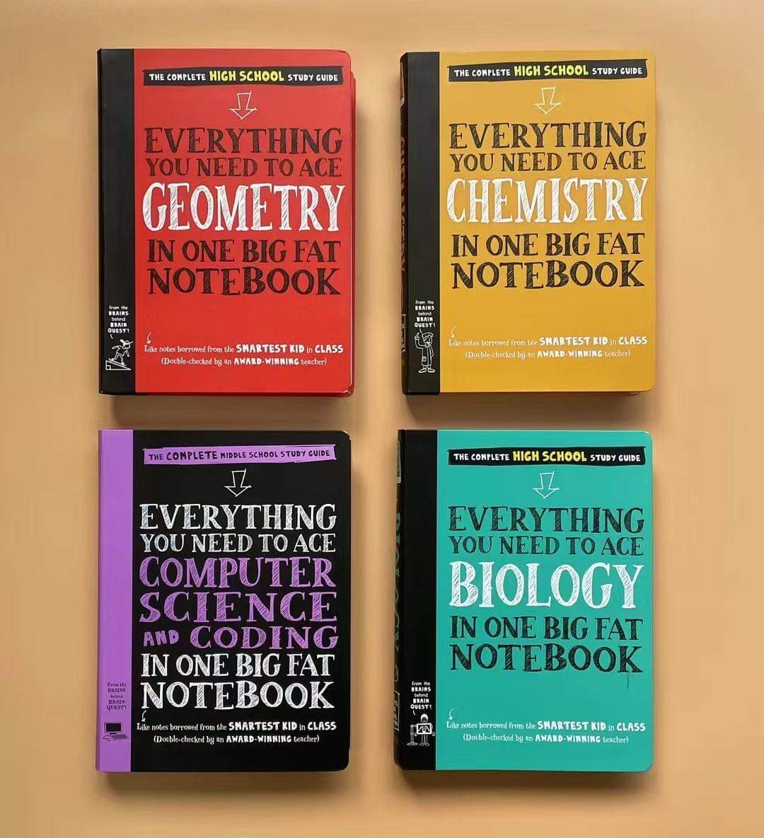 Big Fat Notebook - Everything You Need To Ace (4 Books)| Bản Nhập Khẩu