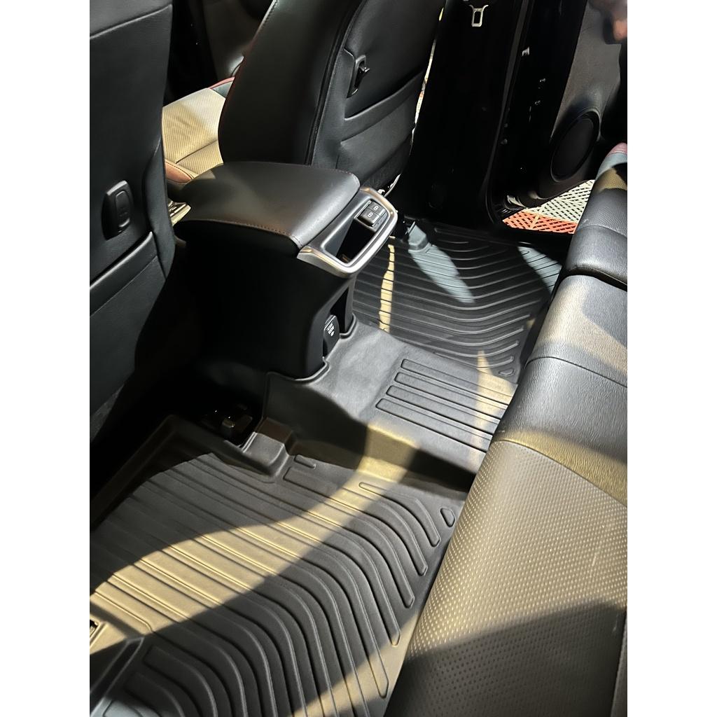 Thảm lót sàn xe ô tô Toyota Innova 2016-nay Nhãn hiệu Macsim chất liệu nhựa TPE cao cấp màu đen