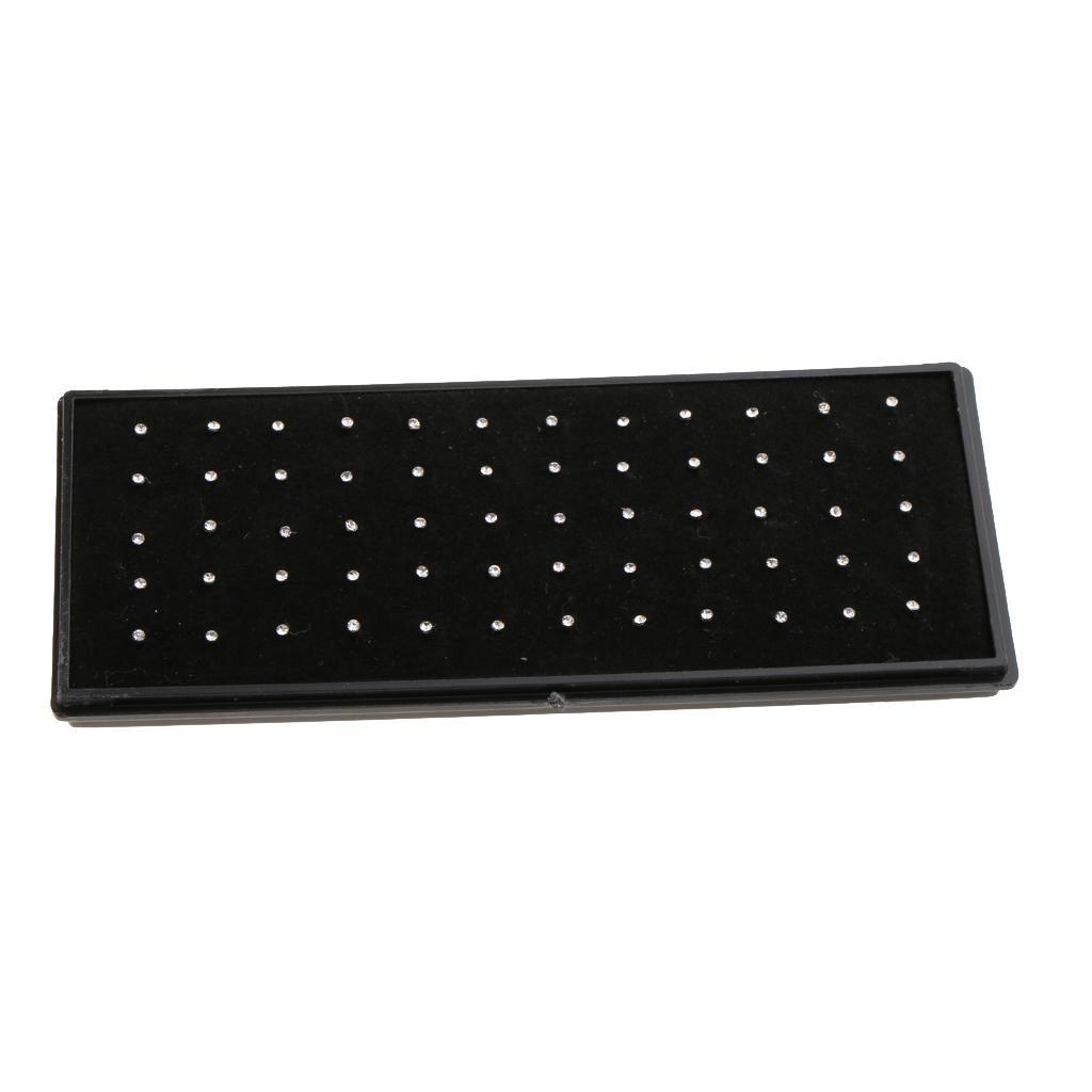 2-3pack 60 Pieces Stainless Steel Rhinestone Nose Studs Pins Piercing Jewelry