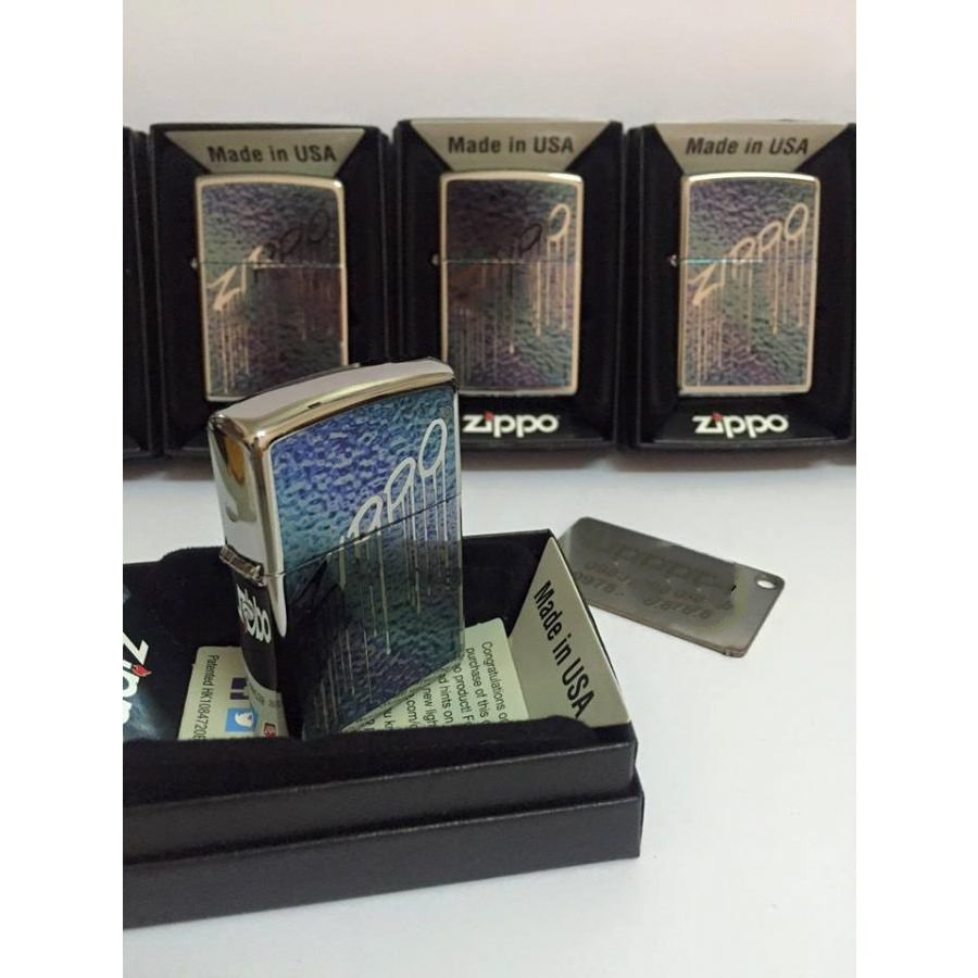 Bật Lửa Zippo Fusion Liquid Polished Chrome Chính Hãng Usa