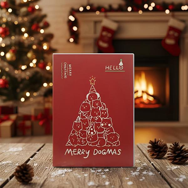 Sổ Note Christmas Cat-Dog - Kẻ Ngang - 144 Trang 100gsm - The Sun 01