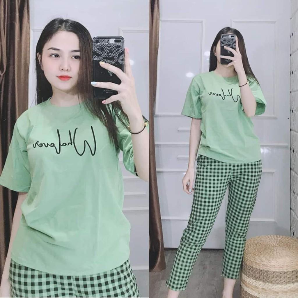 Đồ Bộ Nữ Set Bộ Dài Thun Đồ Bộ Nữ Mặc NhàĐồ Bộ Nữ Mặc Nhà Đẹp