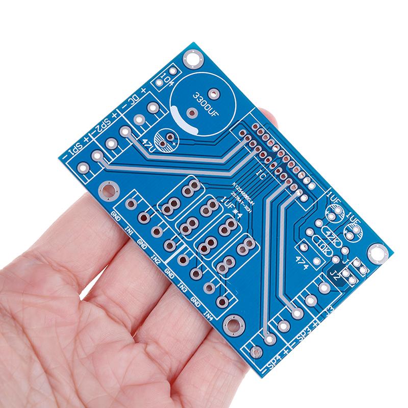 Bộ Khuếch Đại Công Suất TDA7388 4 Kênh 4X41W Âm Thanh DC 12V BTL PC Xe AMP PCB Bảng Trống