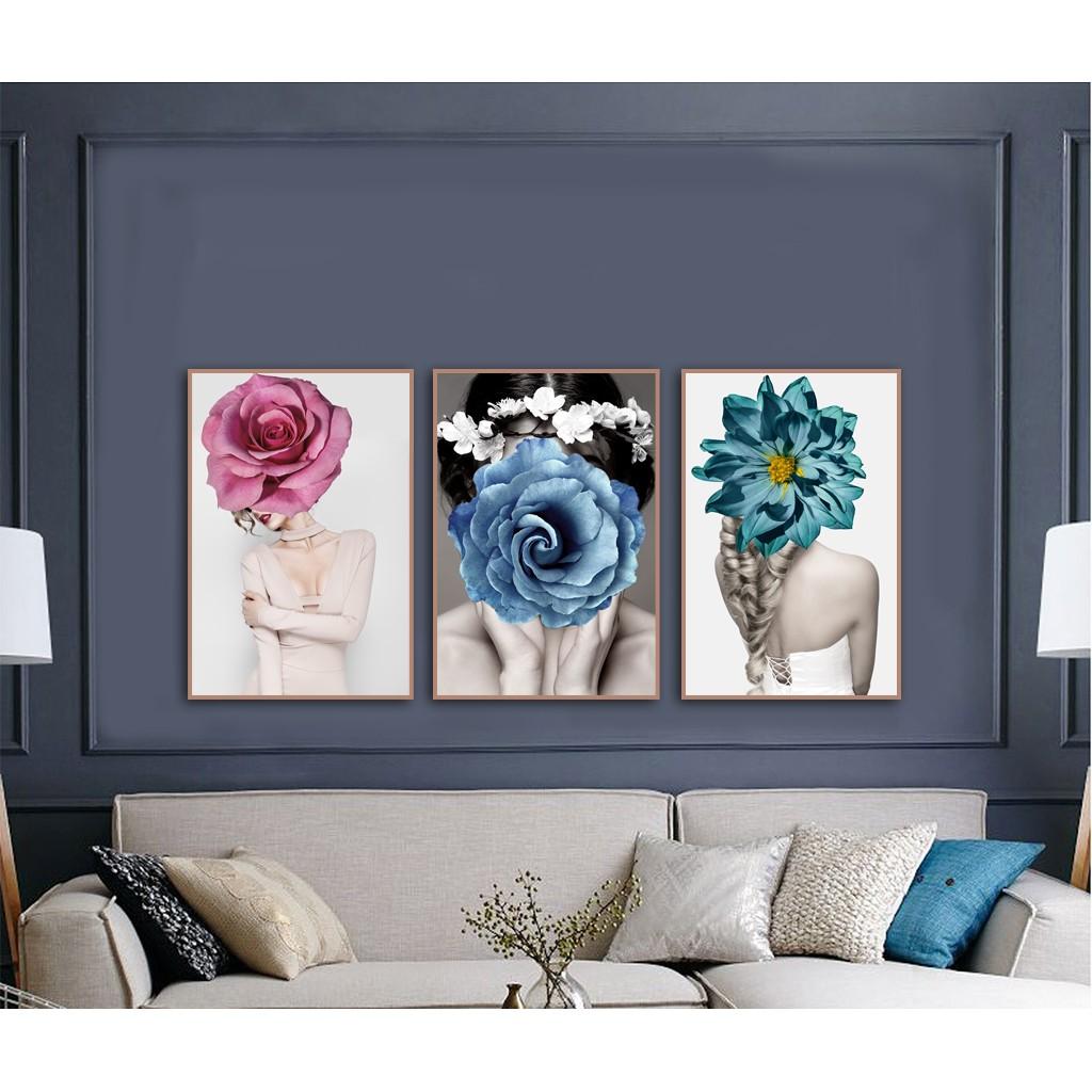 BỘ TRANHTRANG TRÍ SPA 3 TRANH 40X60