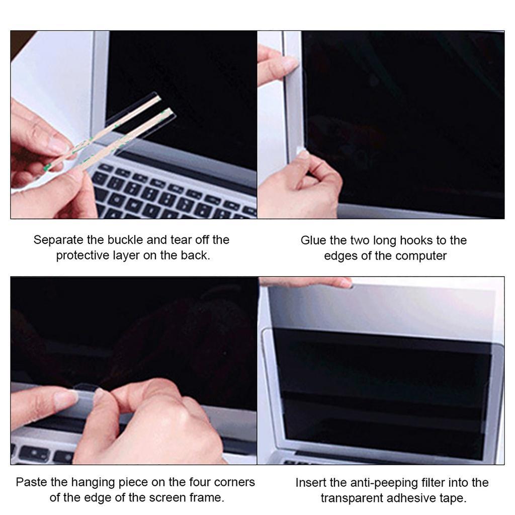 Miếng dán bảo vệ màn hình chống nhìn trộm dành cho laptop 14 inch 16: 9