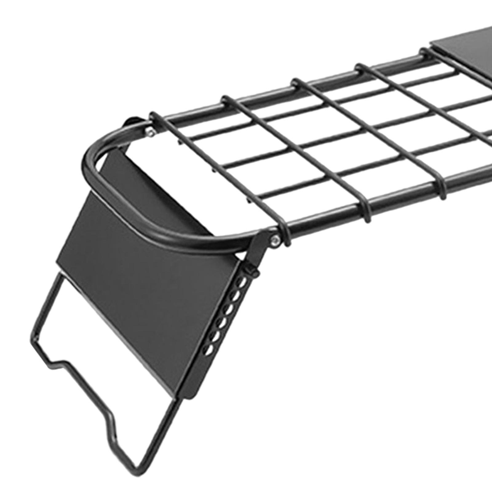 Campfire Grill Grate, Folding Campfire Grill, Multi Purpose Lightweight Foldable Camping Table, Camping Cooking Grate for Outdoor Backpacking