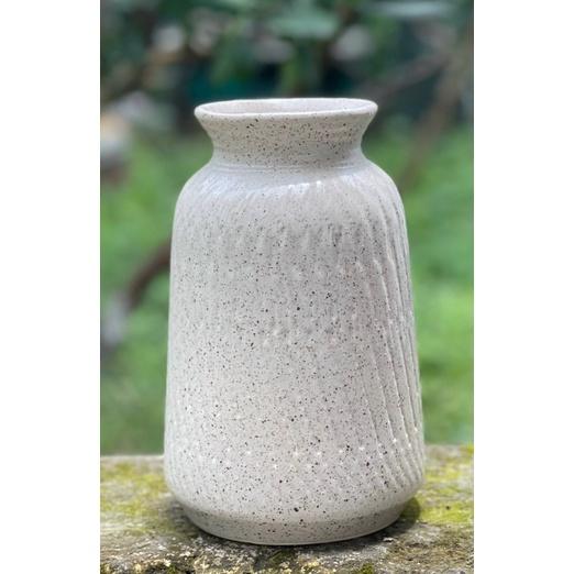 Bình cắm men hỏa biến. Gốm sứ Bát Tràng.