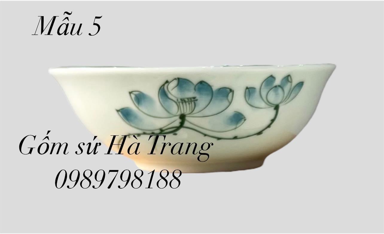 Tô cháo tô bún chả gốm sứ Bát Tràng cao cấp