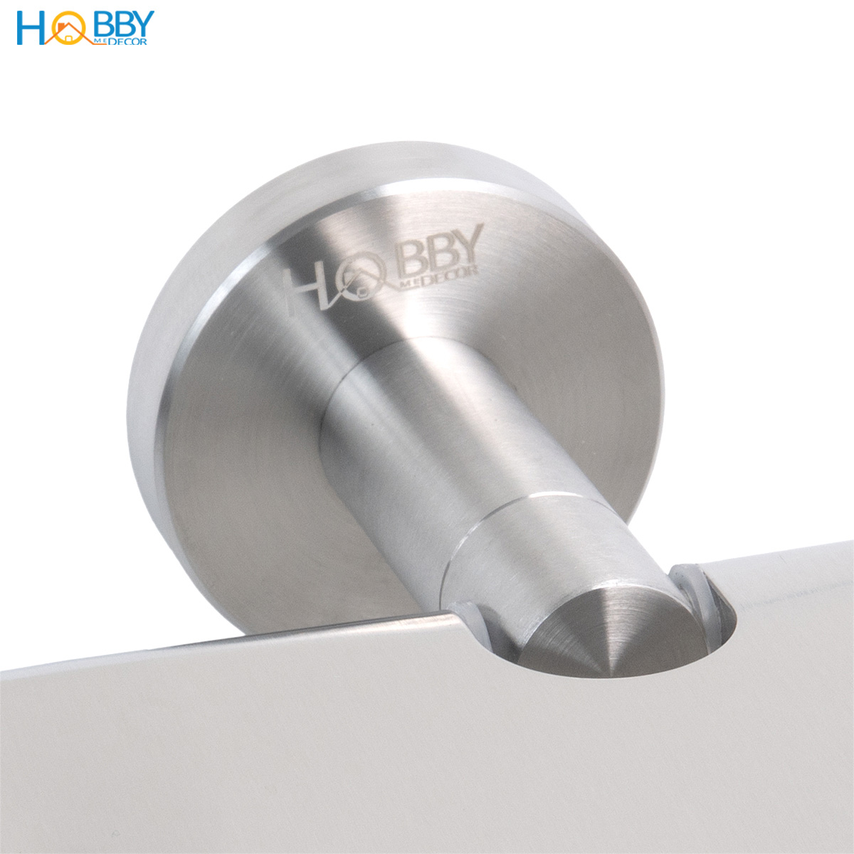 Giá Treo Cuộn Giấy Vệ Sinh Inox 304 Có Mái Che Hobby Home Decor G7