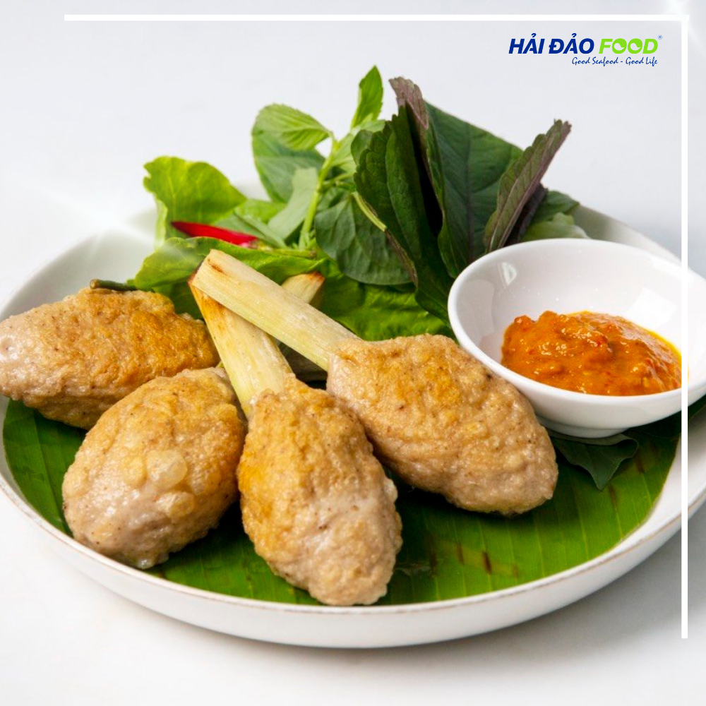 Chả Cá Thu Phú Quốc Nguyên Chất HẢI ĐẢO FOOD Hấp 450 g / TÚI