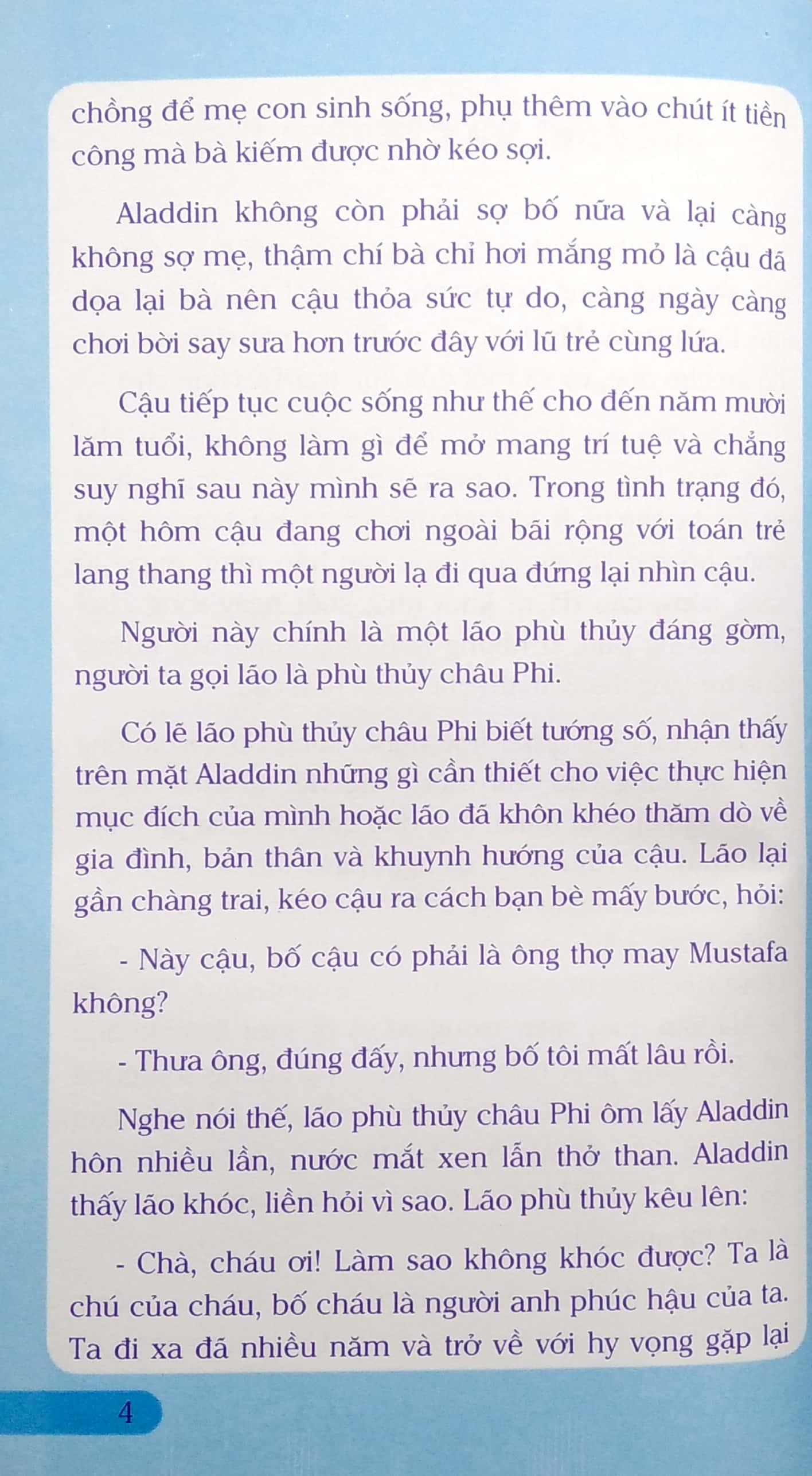 Truyện Cổ Tích Thế Giới Hay Nhất - Aladin Và Cây Đèn Thần