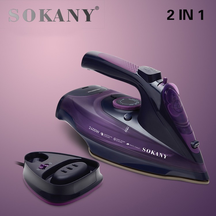 Bàn Ủi Hơi Nước không dây SOKANY AJ-2085 - Hàng chính hãng