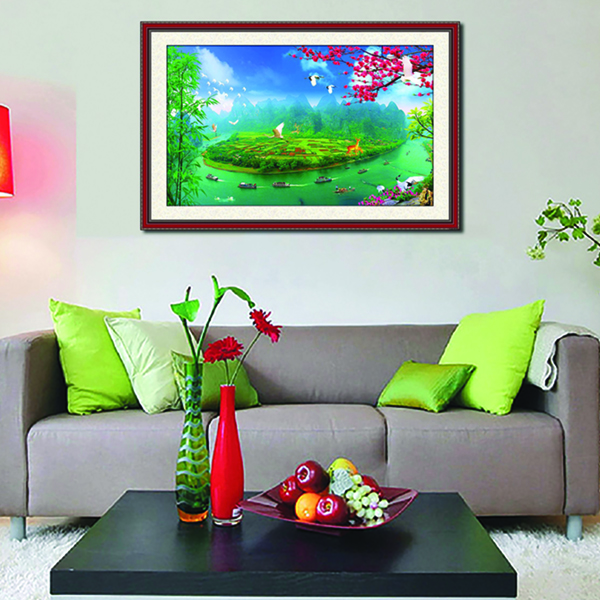 Tranh Thiên Nhiên Phòng Khách Q12K-ZTH