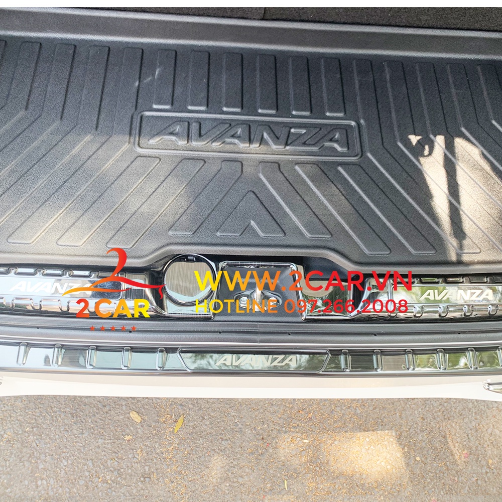 Ốp chống trầy cốp trong, ngoài xe TOYOTA AVANZA 2022 2023 chất liệu TITAN cao cấp, chống sước cốp AVANZA