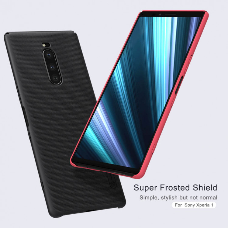 Nillkin Super Frosted Shield Matte cover case for Sony Xperia 1