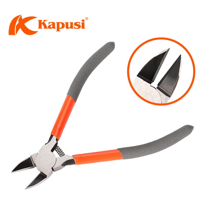 [Chính hãng] Kìm cắt góc nghiêng Kapusi Nhật Bản cỡ 5 inch và 6 inch, Bảo hành 12 tháng
