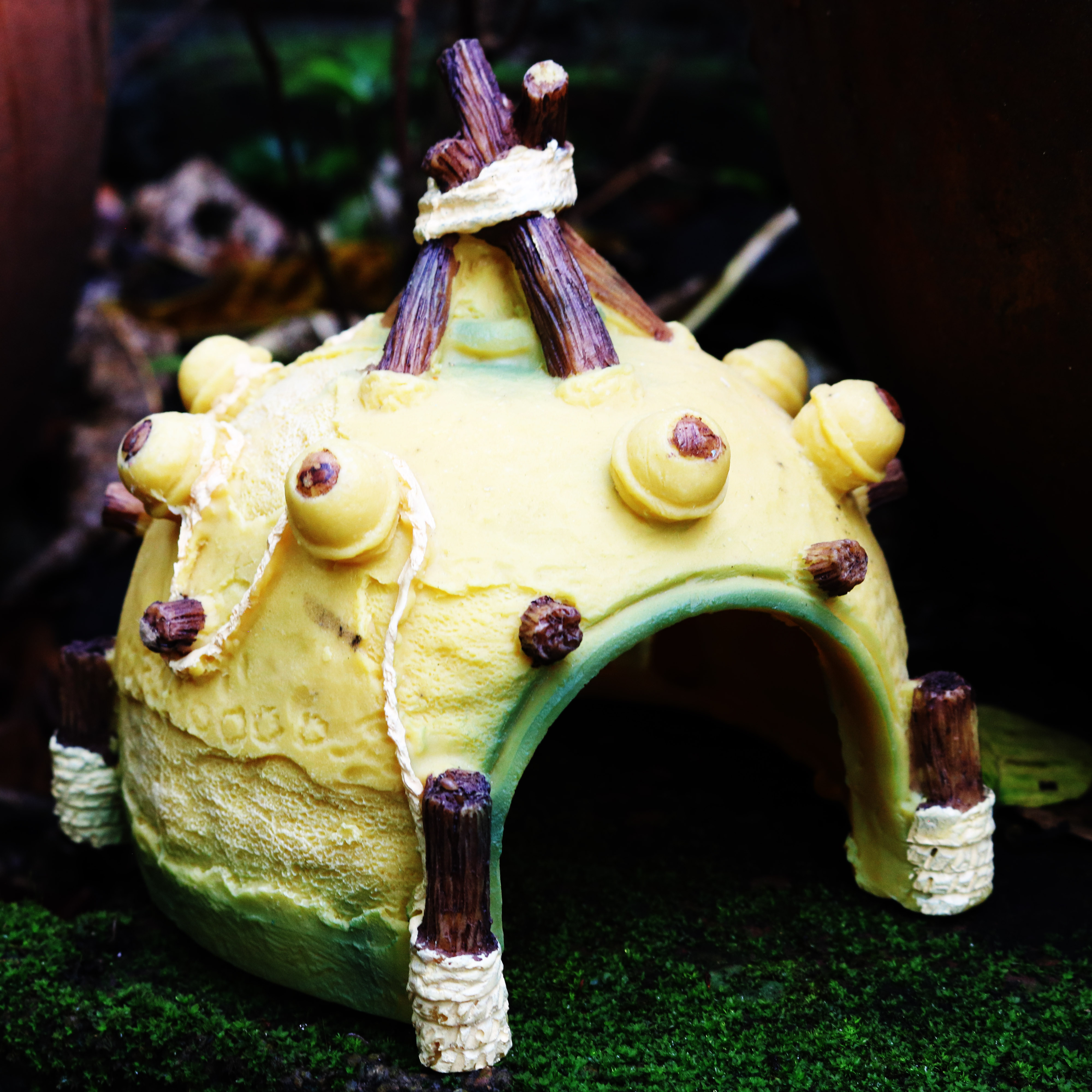 Mô hình Túp Lều Gai trang trí tiểu cảnh - thủy sinh - terrarium