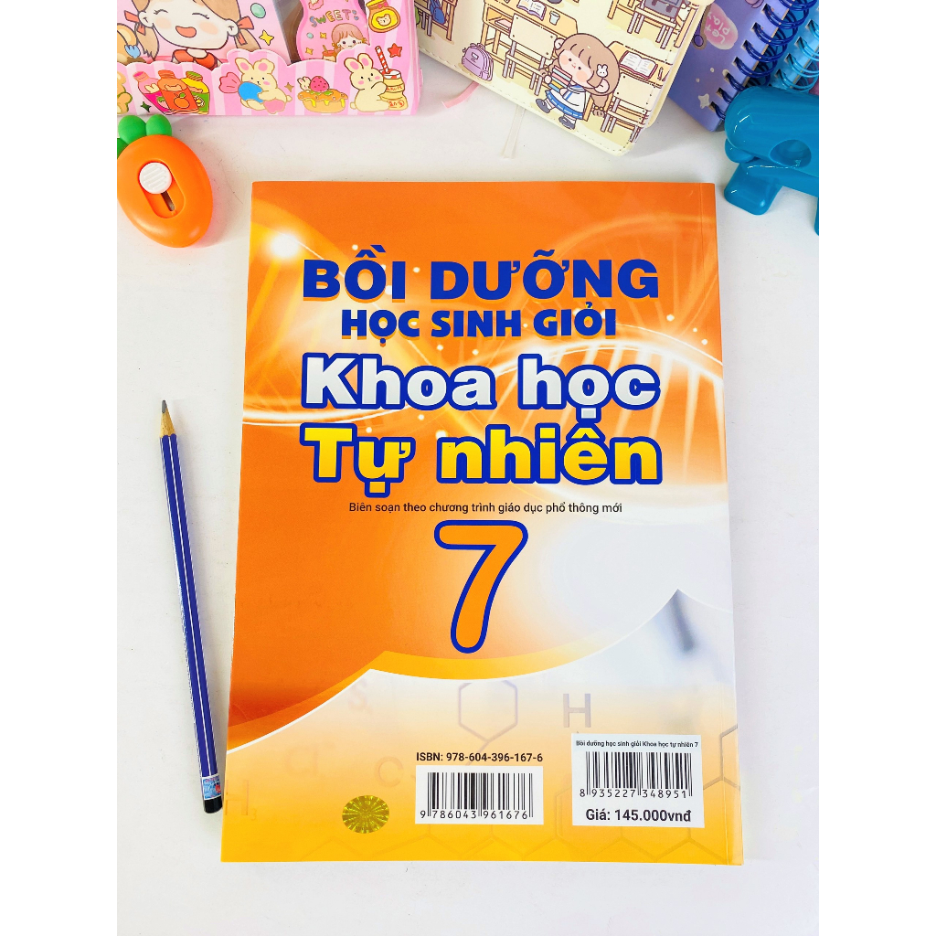 Sách - Bồi Dưỡng Học Sinh Giỏi Khoa Học Tự Nhiên 7 - Biên soạn theo chương trình GDPT mới - ndbooks