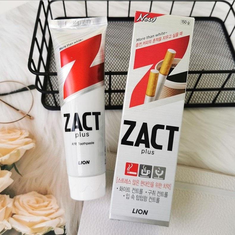 Kem đánh răng cho người hút thuốc Zact Lion Plus Hàn Quốc 140g