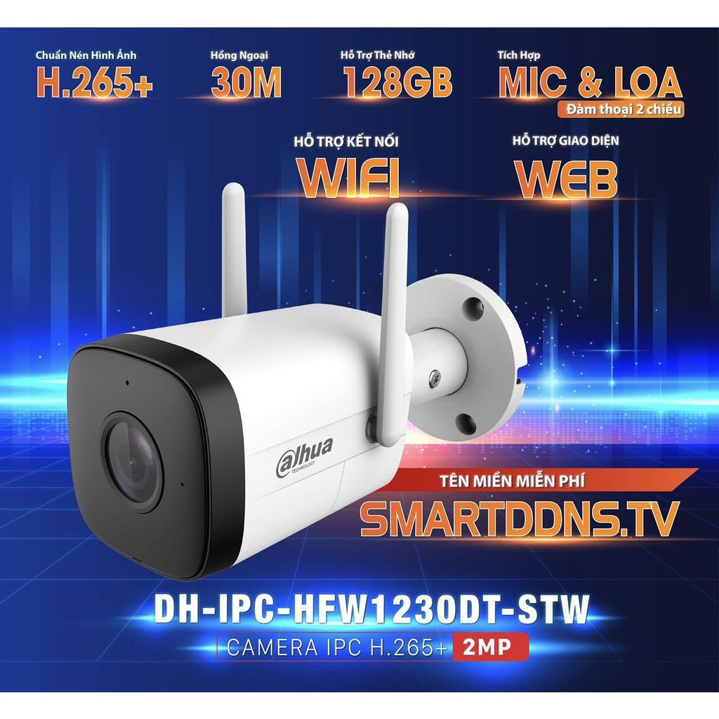 Camera  Wifi DH-IPC-HFW1230DT-STW  - Hàng chính hãng