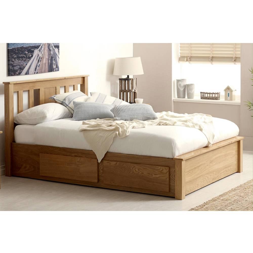 Giường Đôi Wimbledon Gỗ Sồi IBIE - BBDWIMO