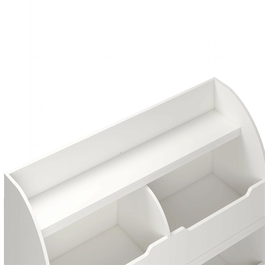 Kệ để đồ chơi cho bé SMLIFE Kaori | Gỗ MDF dày 17mm chống ẩm | D120xR40xC70cm
