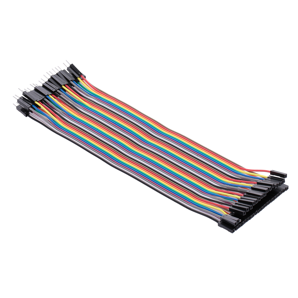 Dây Cáp BreaDBoard Jumper Dupont Nam Sang Nữ Cho Cáp Arduino 40pin 20cm, Nhiều Màu